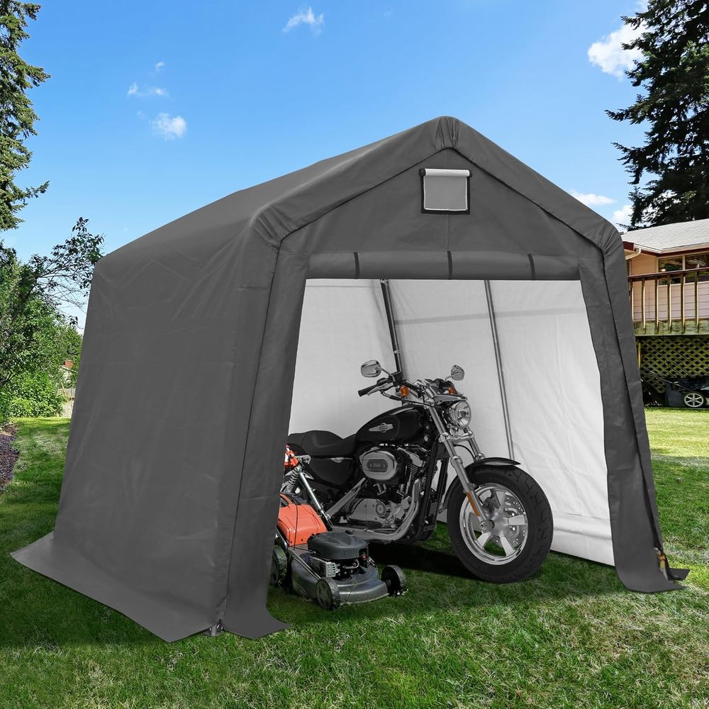 Outdoor Furniture With Storage - 10x10 Outdoor Storage Shelter Shed -