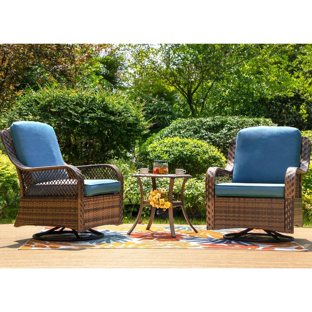 Outdoor Furniture Rattan - Oversized Outdoor Wicker Patio Furniture Set