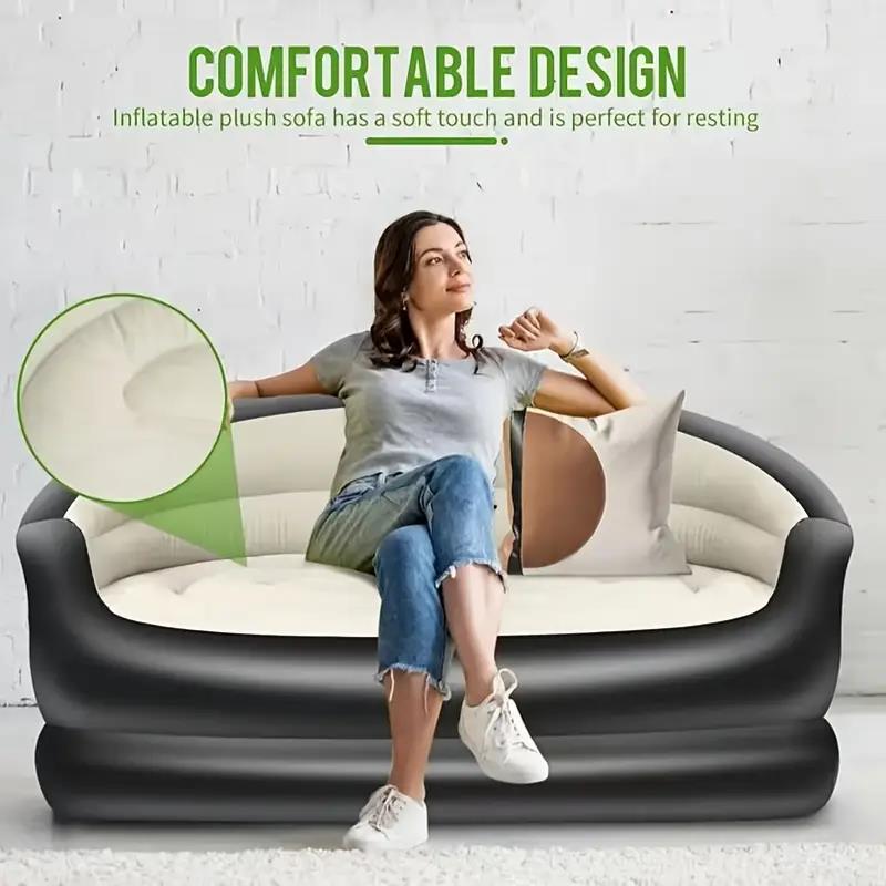 Outdoor Furniture Balcony - Outdoor Portable Inflatable Bed, Lounging Double