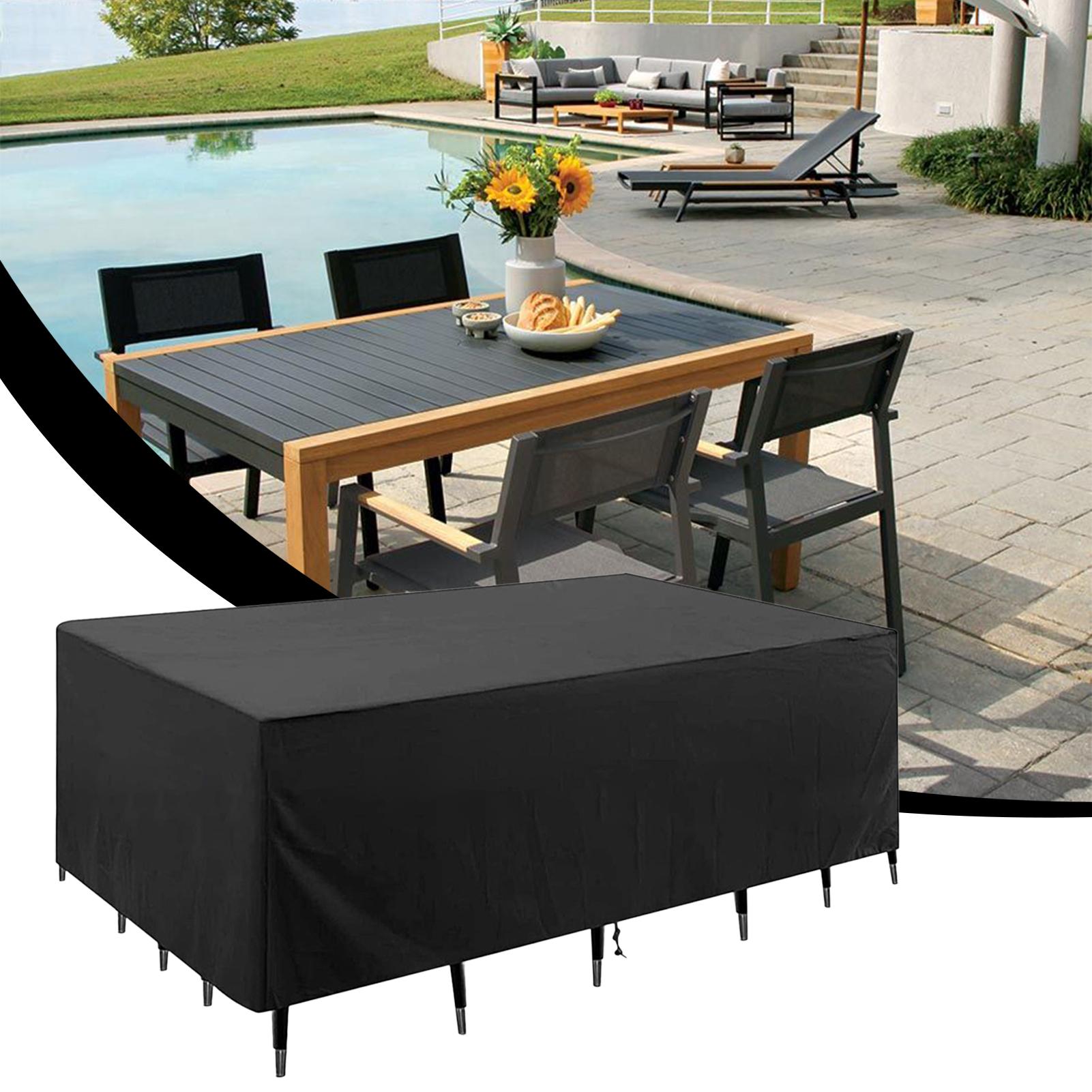 Outdoor Furniture Balcony - Outside Table Cover Sun Protection Furniture