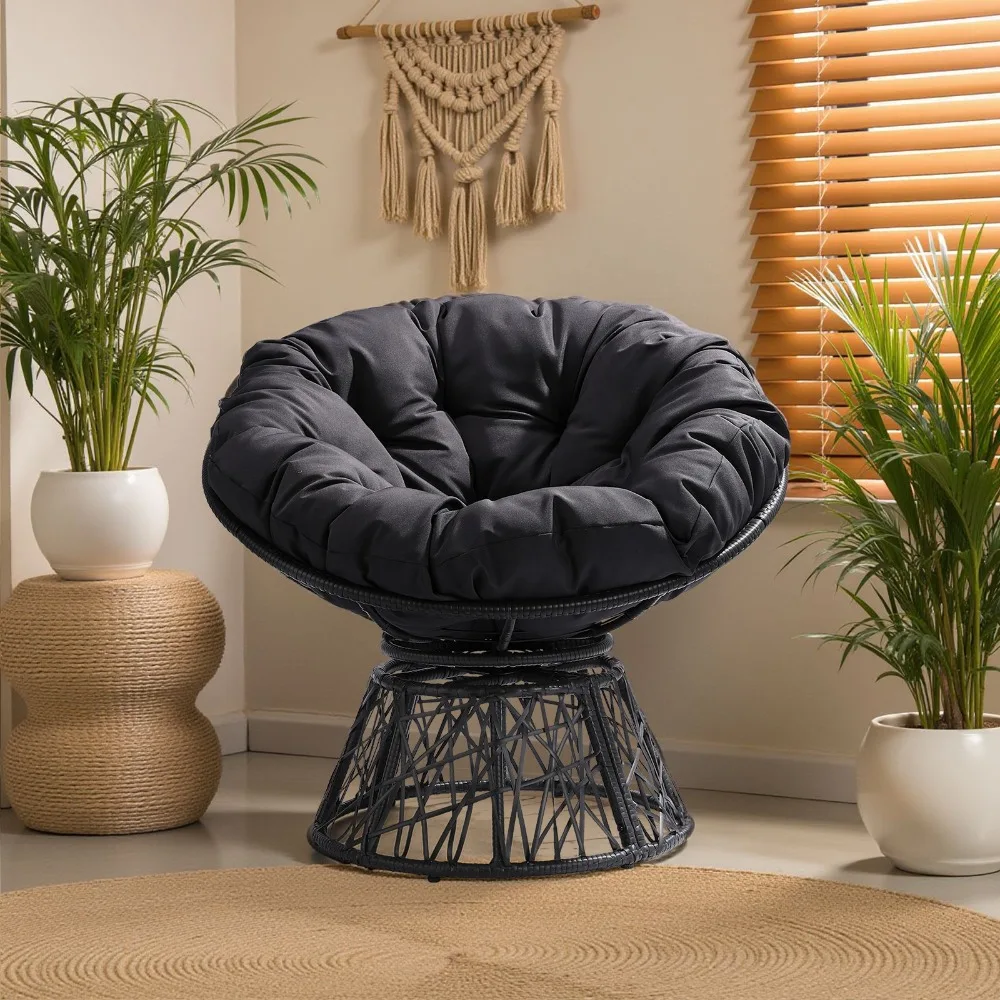 Outdoor Furniture No Cushions - Swivel 3 Garden in/Outdoor Radar Shape