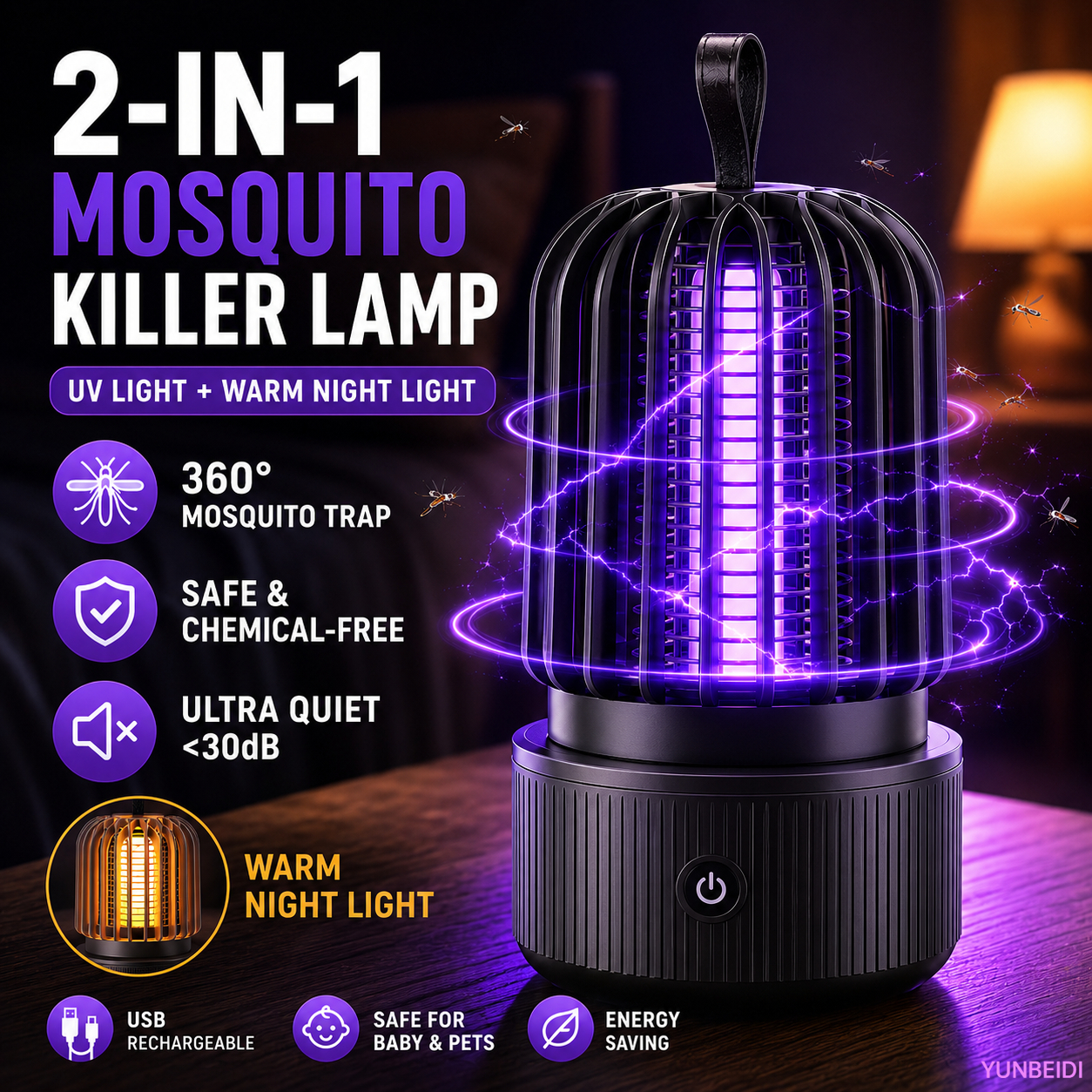 Mosquito Killer Lamp 2 in 1 UV - Outdoor Furniture Hay reseña y precio