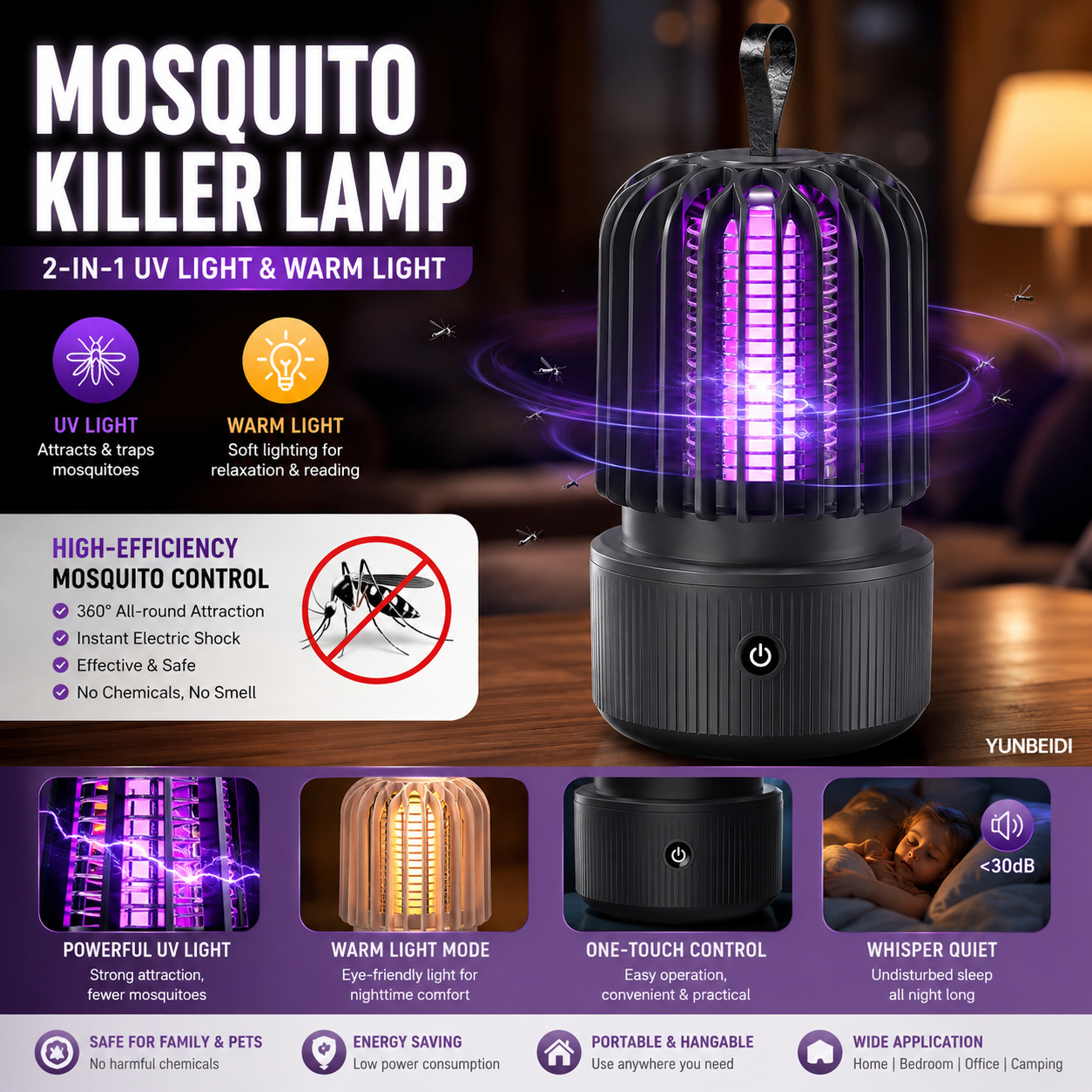 Mosquito Killer Lamp 2 in 1 UV - Outdoor Furniture Hay reseña y precio