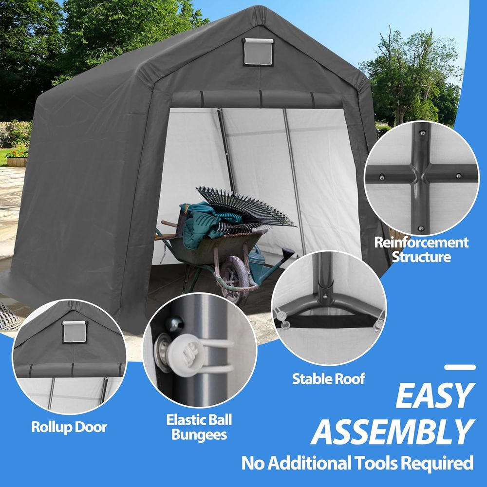 10x10 Outdoor Storage Shelter  - Outdoor Furniture With Storage reseña y precio