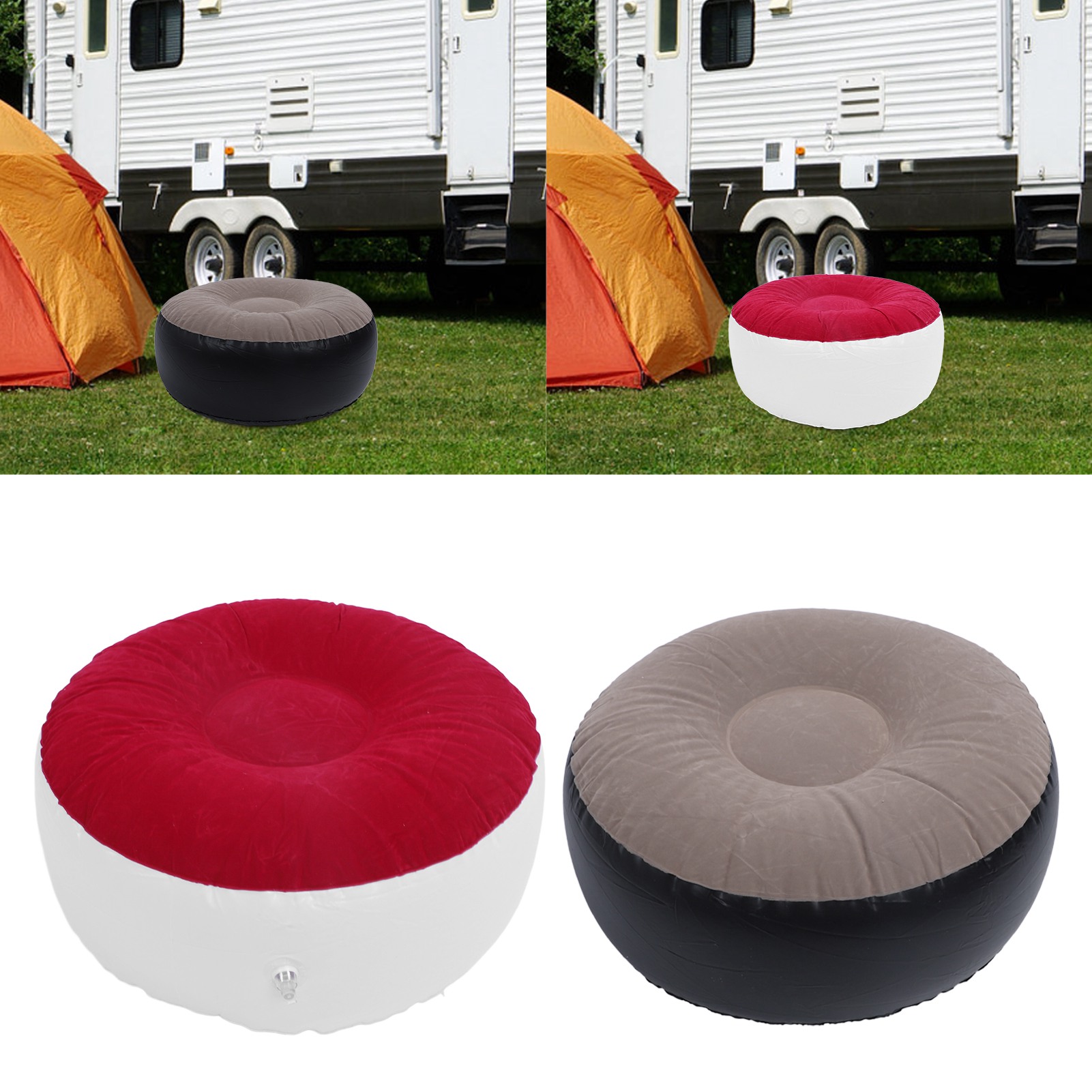 Inflatable Flocking Stool Mult - Outdoor Furniture Arhaus reseña y precio