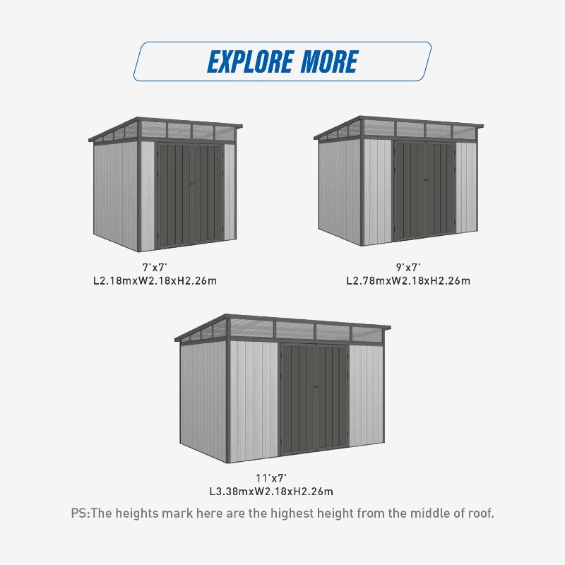 D2833 3M*3M High Performance M - Outdoor Furniture With Storage reseña y precio