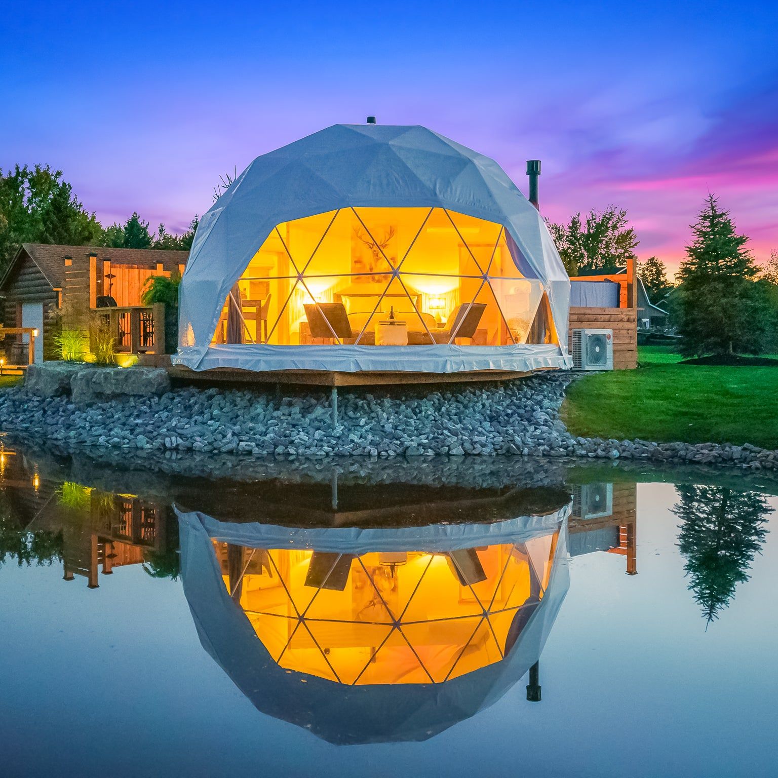 Geodesic Dome Manor greenhouse - Outdoor Furniture Luxury reseña y precio