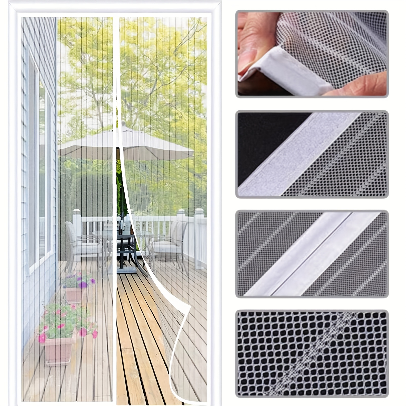 Auto-Close Magnetic Mosquito D - Outdoor Furniture Hay reseña y precio