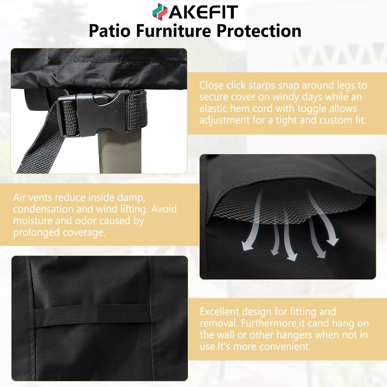 Heavy Duty Waterproof Patio Fu - Outdoor Furniture Heavy Duty reseña y precio