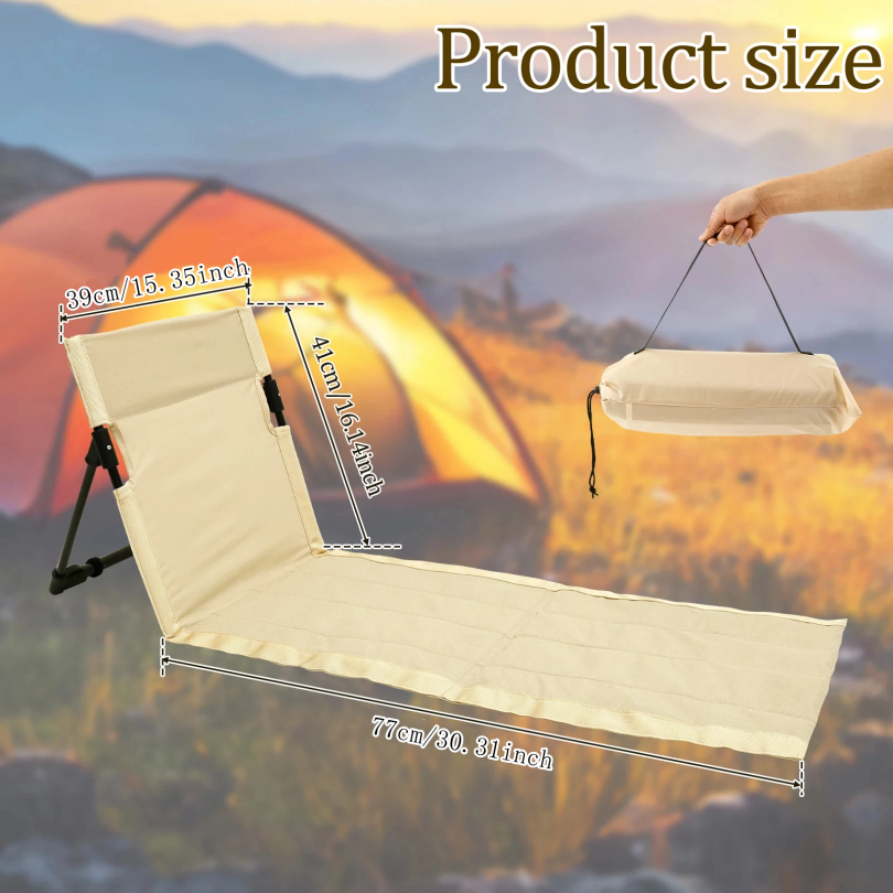 Outdoor Foldable Camping Chair - Outdoor Furniture No Cushions reseña y precio