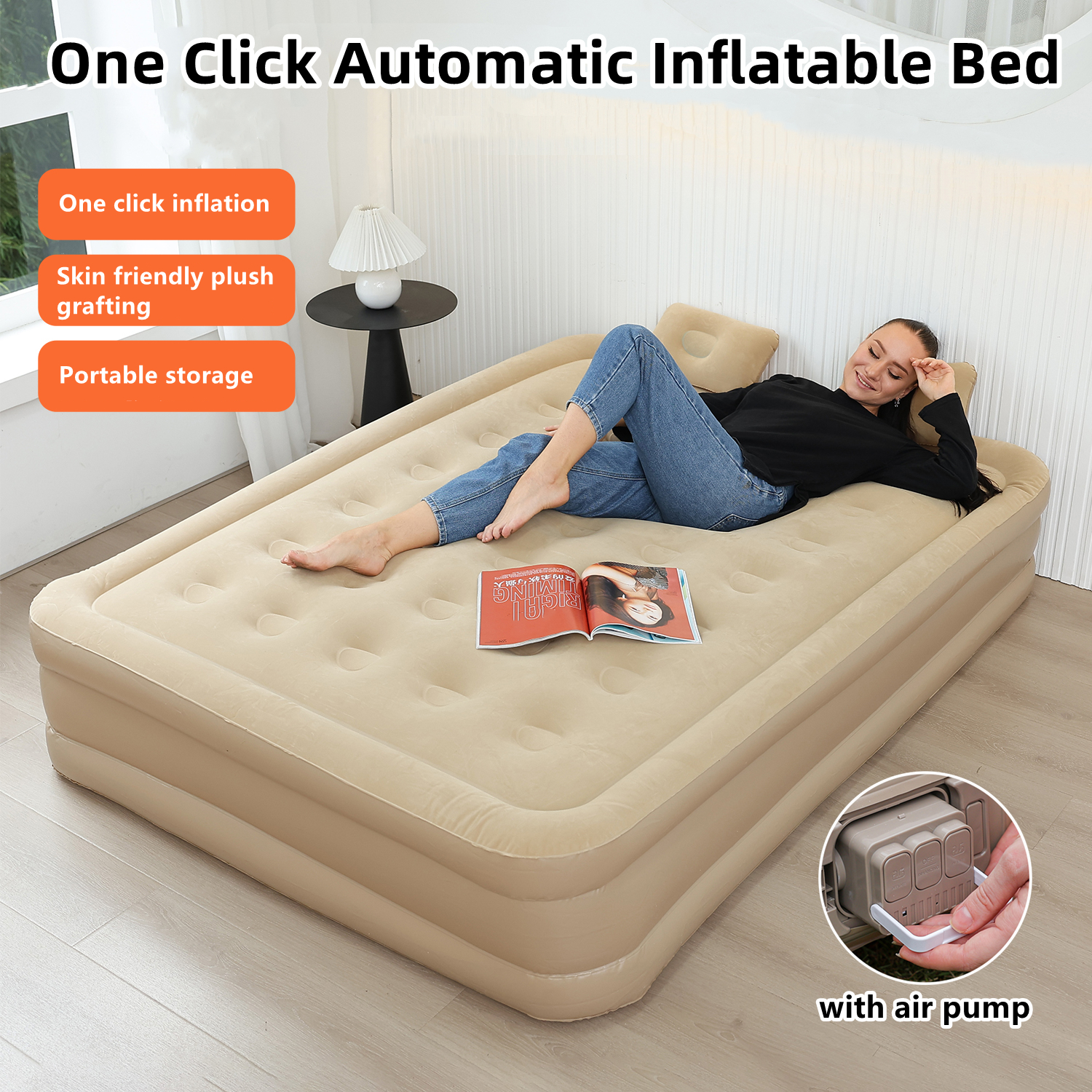 Interior Air Mattress Glamping - Outdoor Furniture Luxury reseña y precio