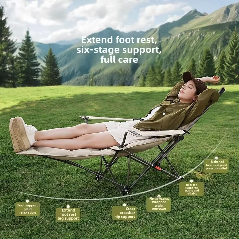 Folding Recliner Portable Camp - Outdoor Furniture Cheap reseña y precio