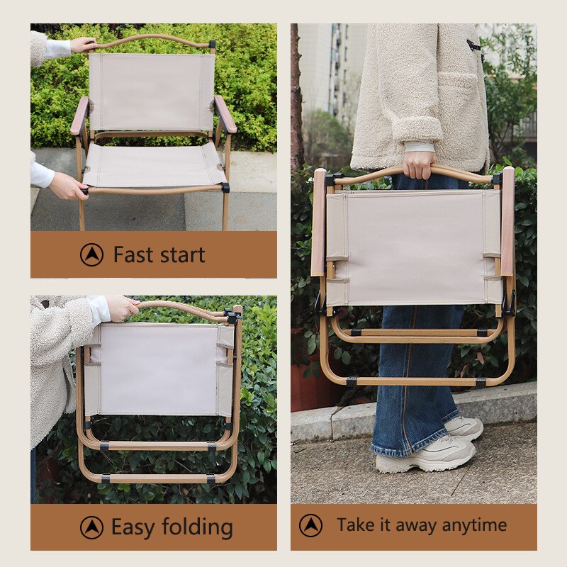 2pcs/1pcs Portable Camping Cha - Outdoor Furniture Cheap reseña y precio