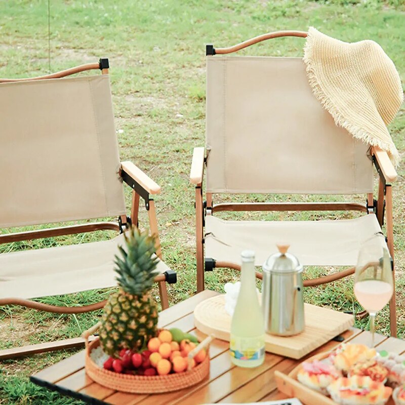 2pcs/1pcs Portable Camping Cha - Outdoor Furniture Cheap reseña y precio