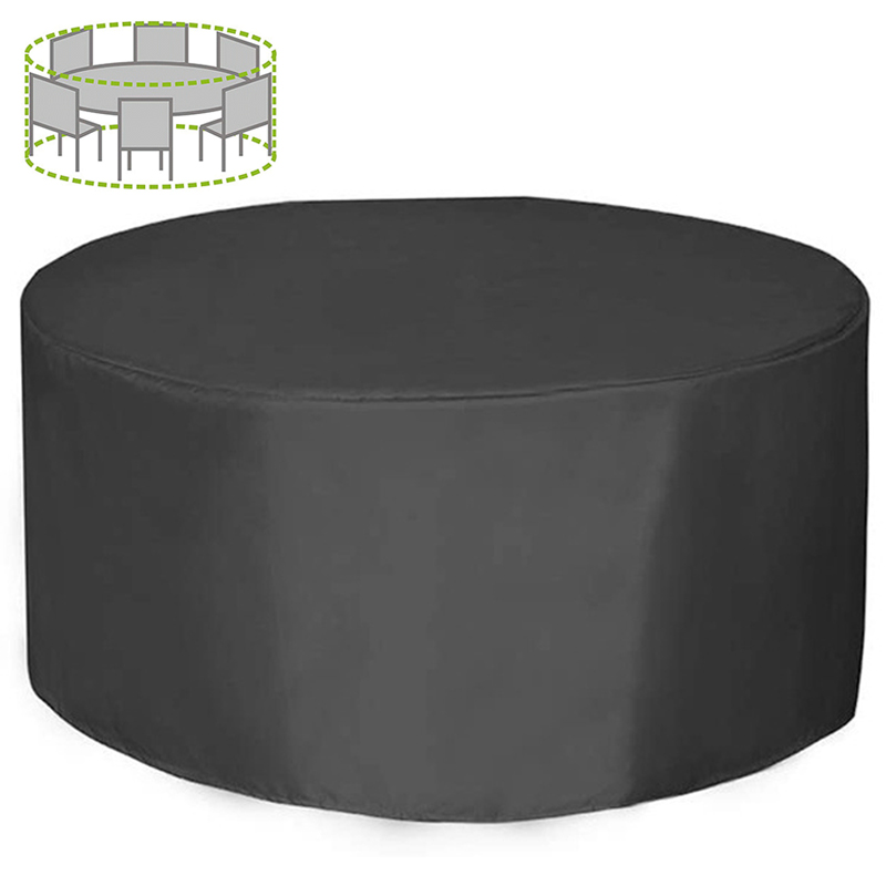 12 Sizes Round Furniture Cover - Outdoor Furniture Heavy Duty reseña y precio