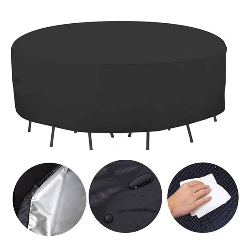 12 Sizes Round Furniture Cover - Outdoor Furniture Heavy Duty reseña y precio