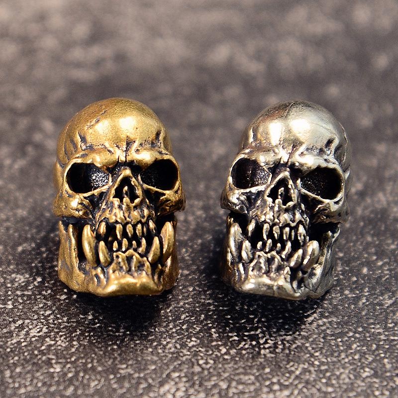 2Pcs Skull Head Brass Knife Be - Outdoor Furniture Diy reseña y precio