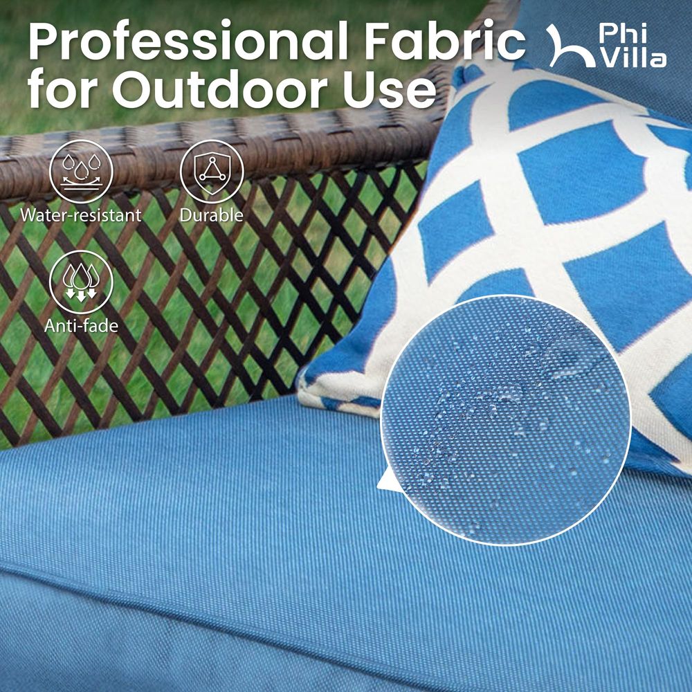 Oversized Outdoor Wicker Patio - Outdoor Furniture Rattan reseña y precio
