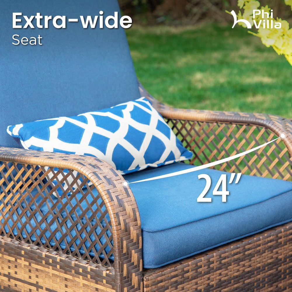 Oversized Outdoor Wicker Patio - Outdoor Furniture Rattan reseña y precio