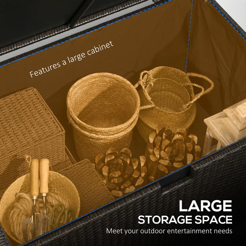 113 Gallon Outdoor Storage Box - Outdoor Furniture Rattan reseña y precio