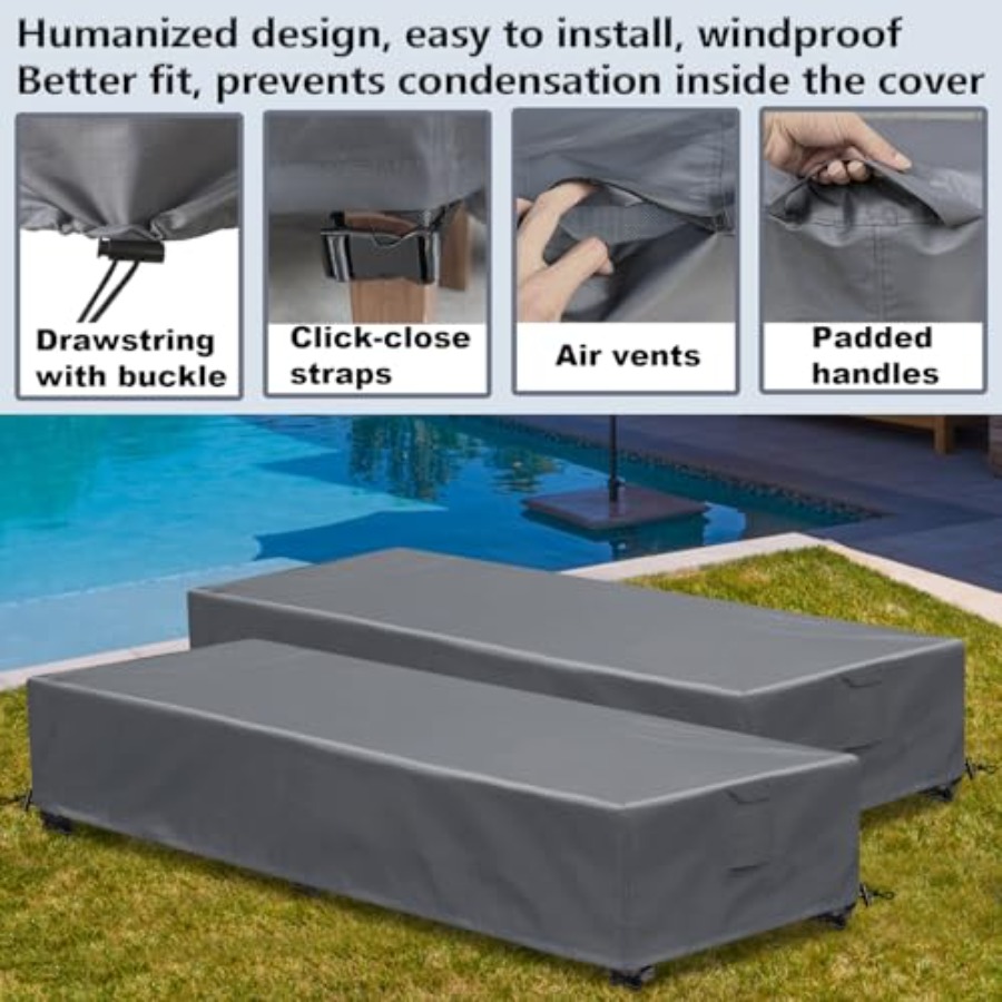 Outdoor Chaise Lounge Covers 6 - Outdoor Furniture Designer reseña y precio