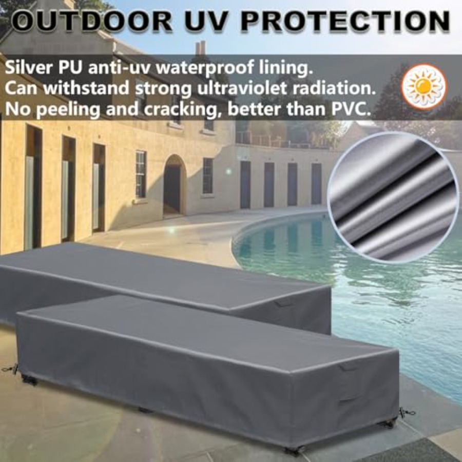 Outdoor Chaise Lounge Covers 6 - Outdoor Furniture Designer reseña y precio