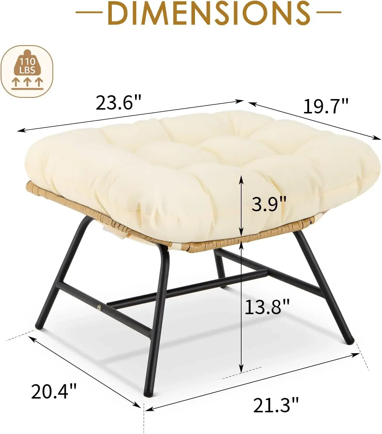 [Hot Sale!]Indoor Outdoor Otto - Outdoor Furniture No Cushions reseña y precio