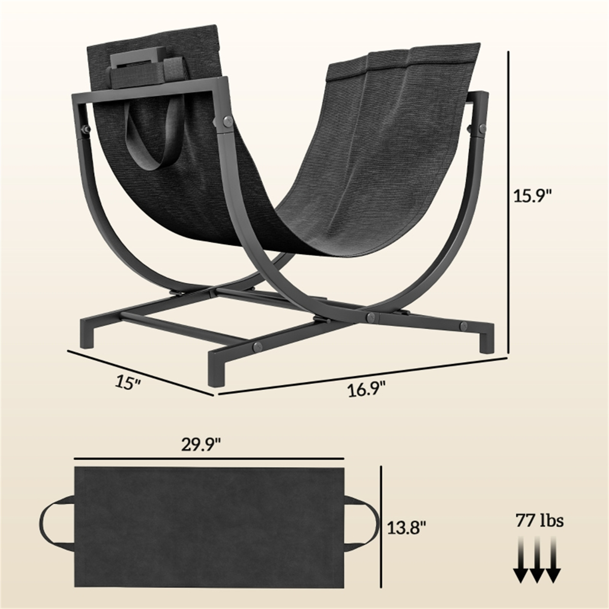 Outdoor Furniture Firewood Rac - Outdoor Furniture Heavy Duty reseña y precio