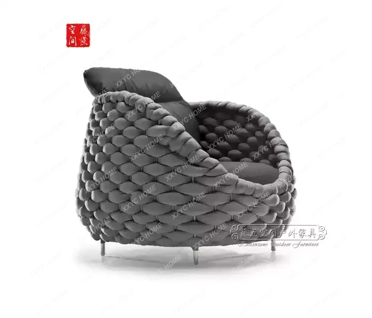 Nordic outdoor rattan sofa sin - Outdoor Furniture Rattan reseña y precio