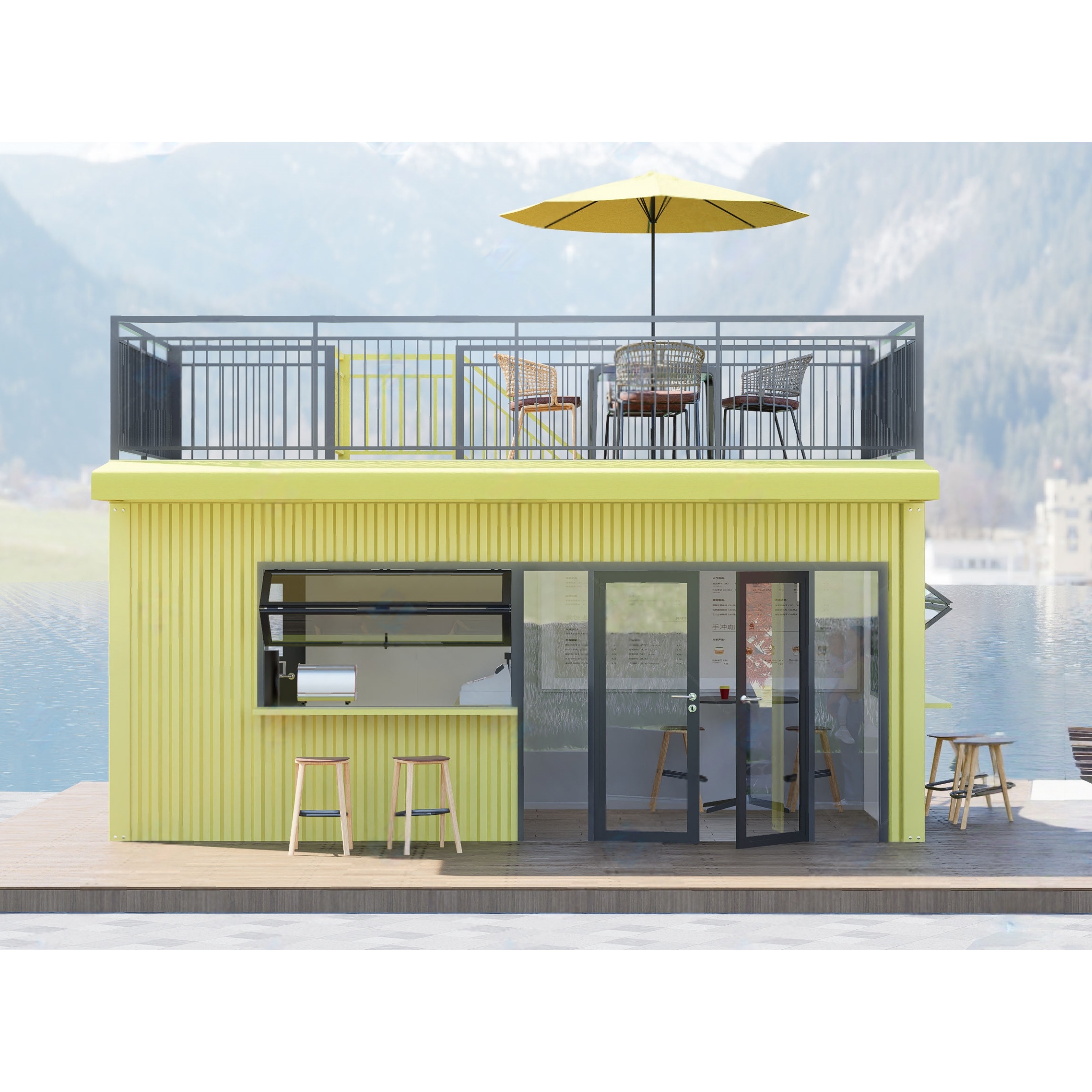 Container House 2 3 Bedrooms L - Outdoor Furniture Luxury reseña y precio