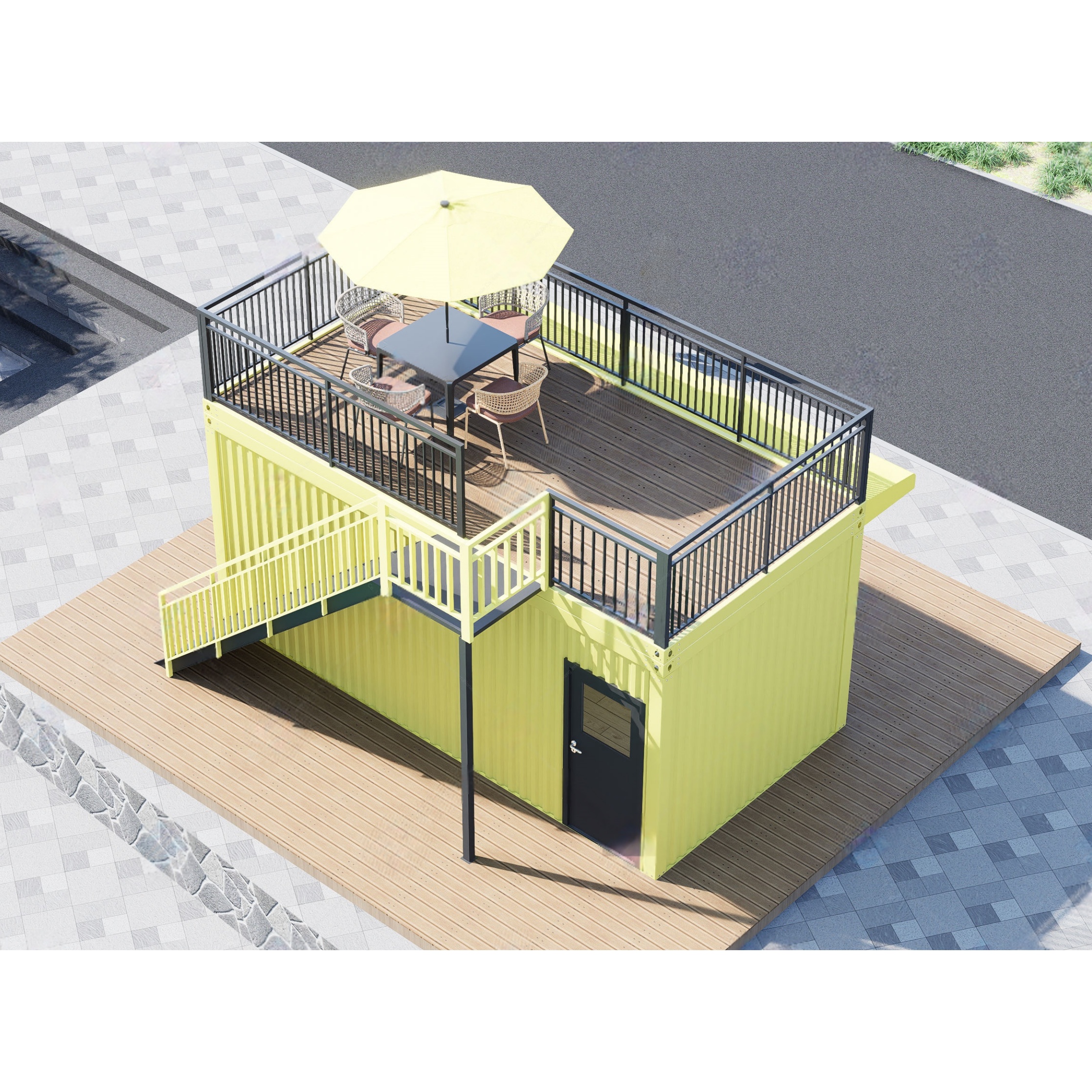 Container House 2 3 Bedrooms L - Outdoor Furniture Luxury reseña y precio