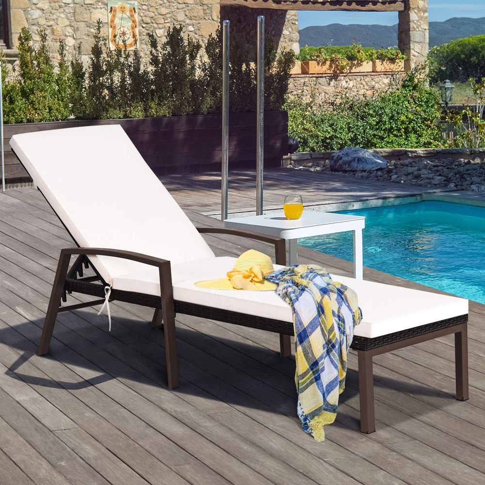 Set of 2 Patio Furniture Outdo - Outdoor Furniture No Cushions reseña y precio