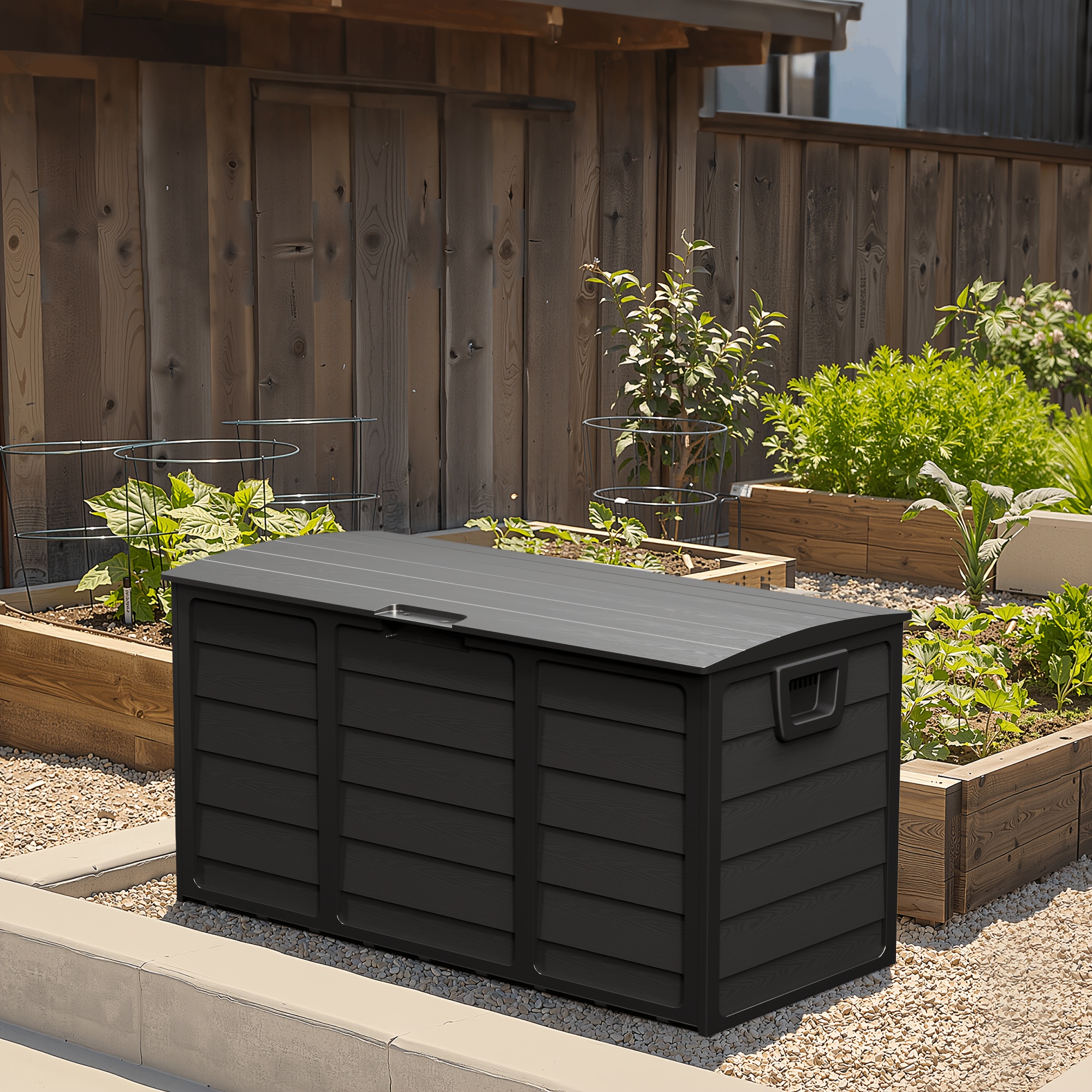 Weatherproof Resin Storage, 75 - Outdoor Furniture With Storage reseña y precio
