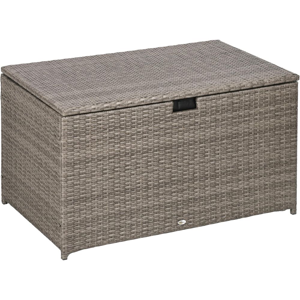 Gray 113 Gallon Rattan Outdoor - Outdoor Furniture Rattan reseña y precio