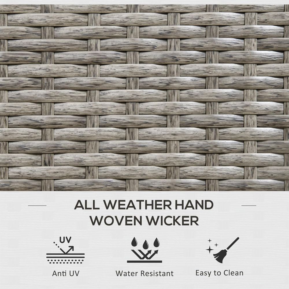 Gray 113 Gallon Rattan Outdoor - Outdoor Furniture Rattan reseña y precio