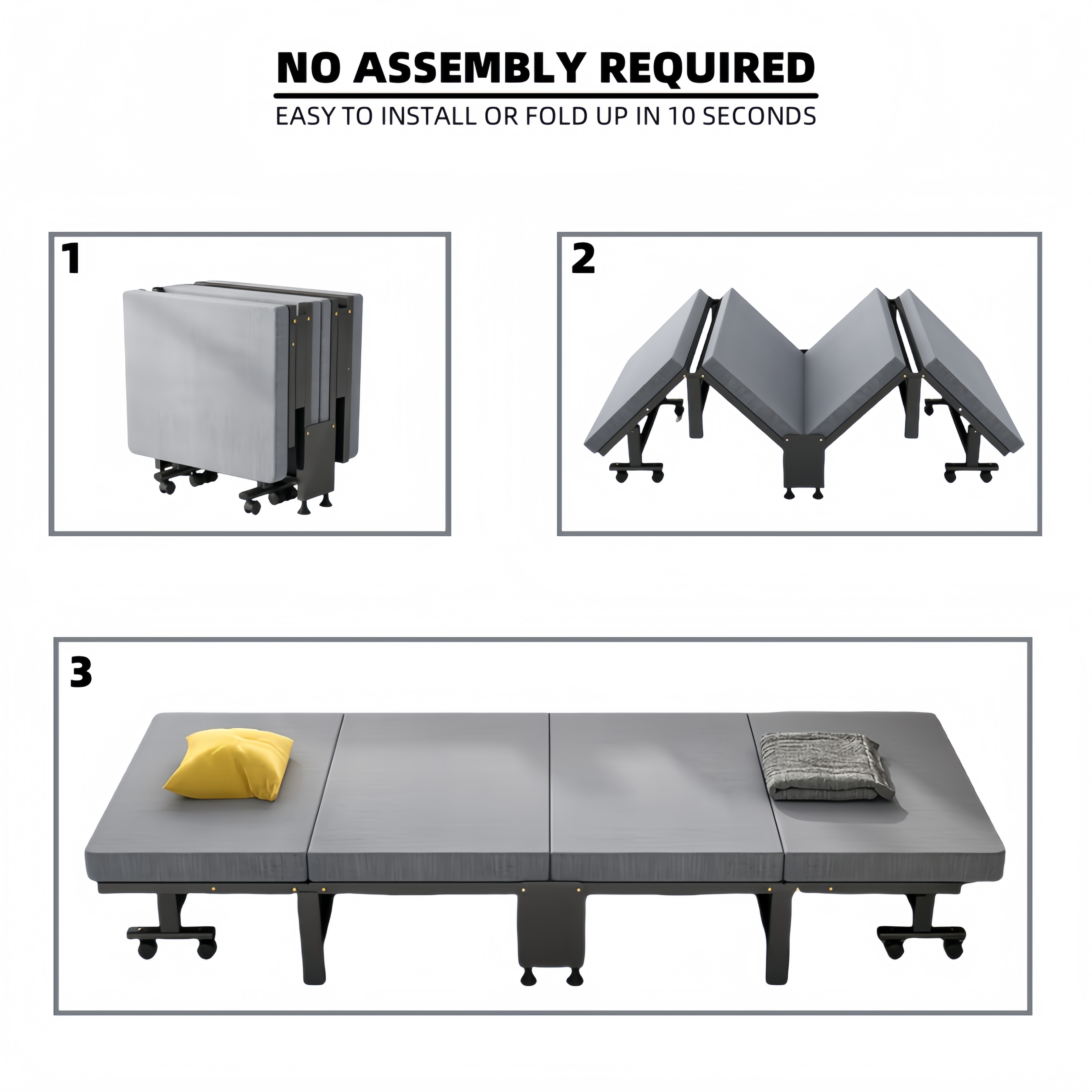 1 Dust Cover for a Folding Bed - Outdoor Furniture Designer reseña y precio