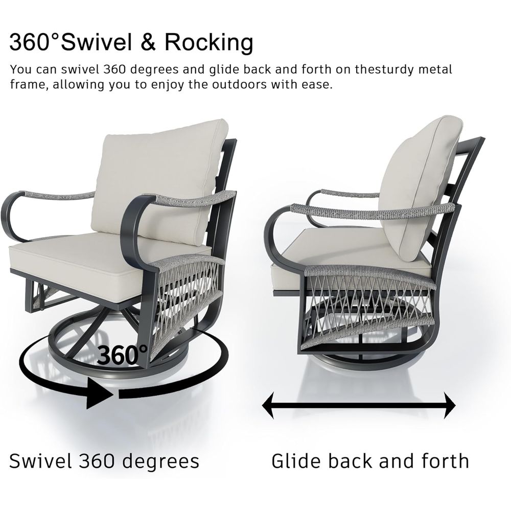 Outdoor Patio Furniture Set: 5 - Outdoor Furniture Loveseat reseña y precio