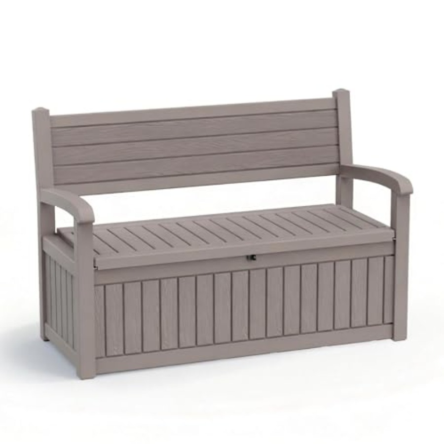 80 Gallon Outdoor Storage Benc - Outdoor Furniture No Cushions reseña y precio