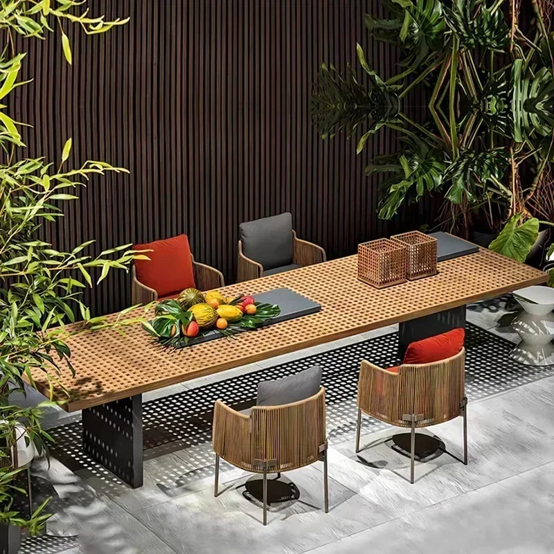 Wood Waterproof Garden Furnitu - Outdoor Furniture No Cushions reseña y precio