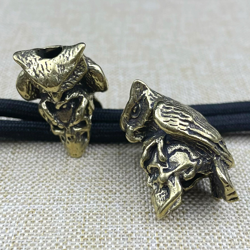 Brass Owl Skull Head White EDC - Outdoor Furniture Diy reseña y precio
