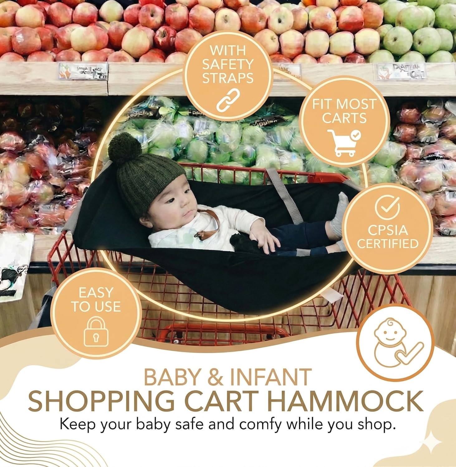 Baby Shopping Cart Hammock – I - Outdoor Furniture Shop reseña y precio