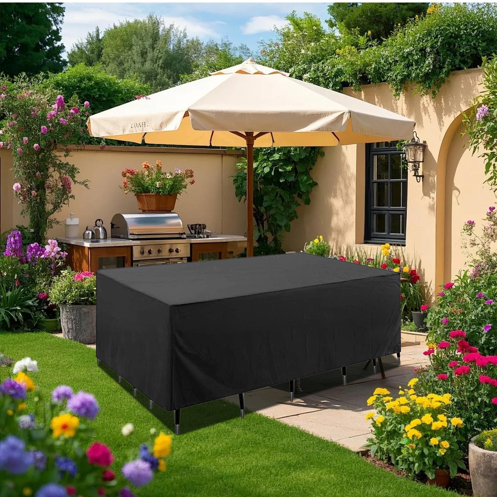Outside Table Cover Sun Protec - Outdoor Furniture Balcony reseña y precio