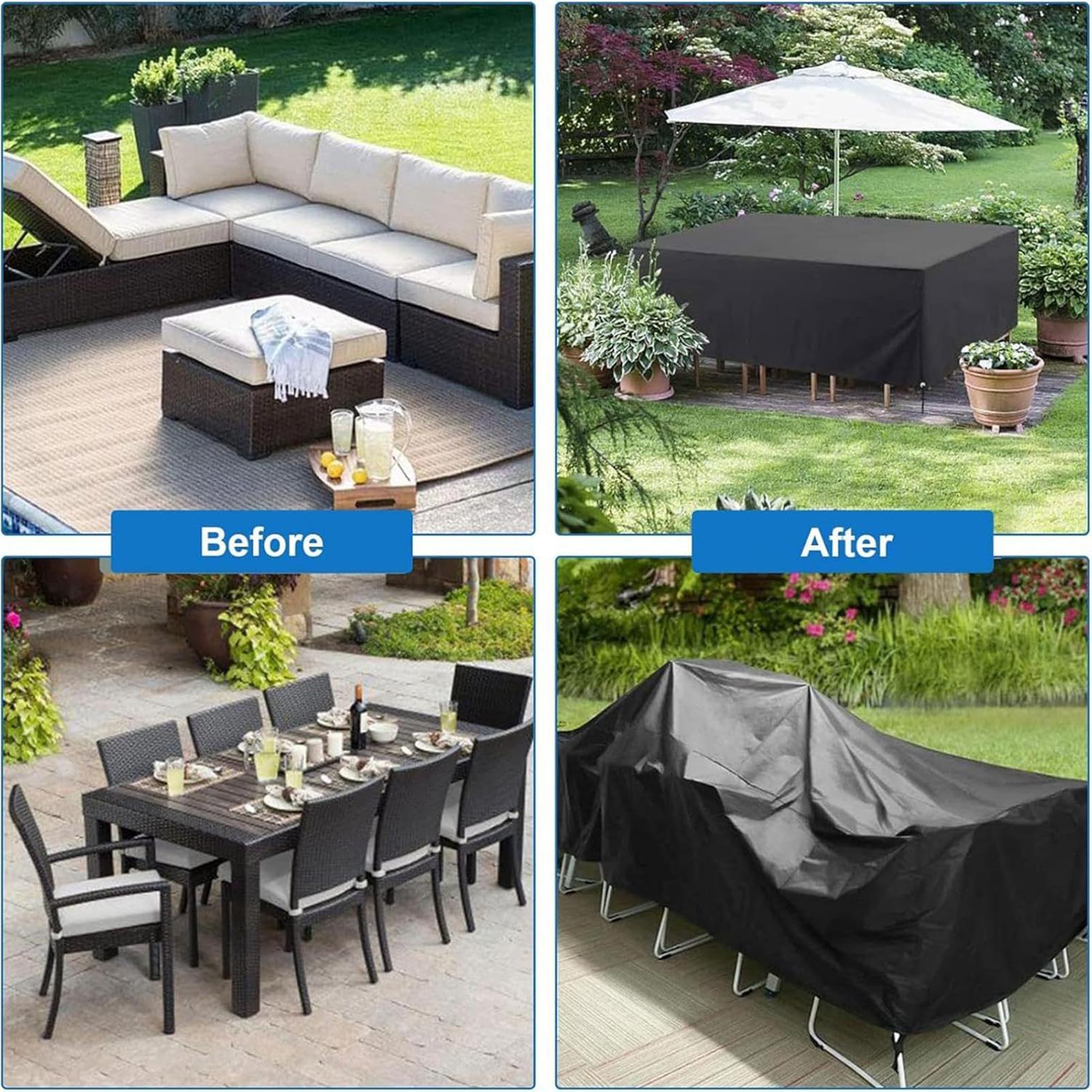 Outside Table Cover Sun Protec - Outdoor Furniture Balcony reseña y precio