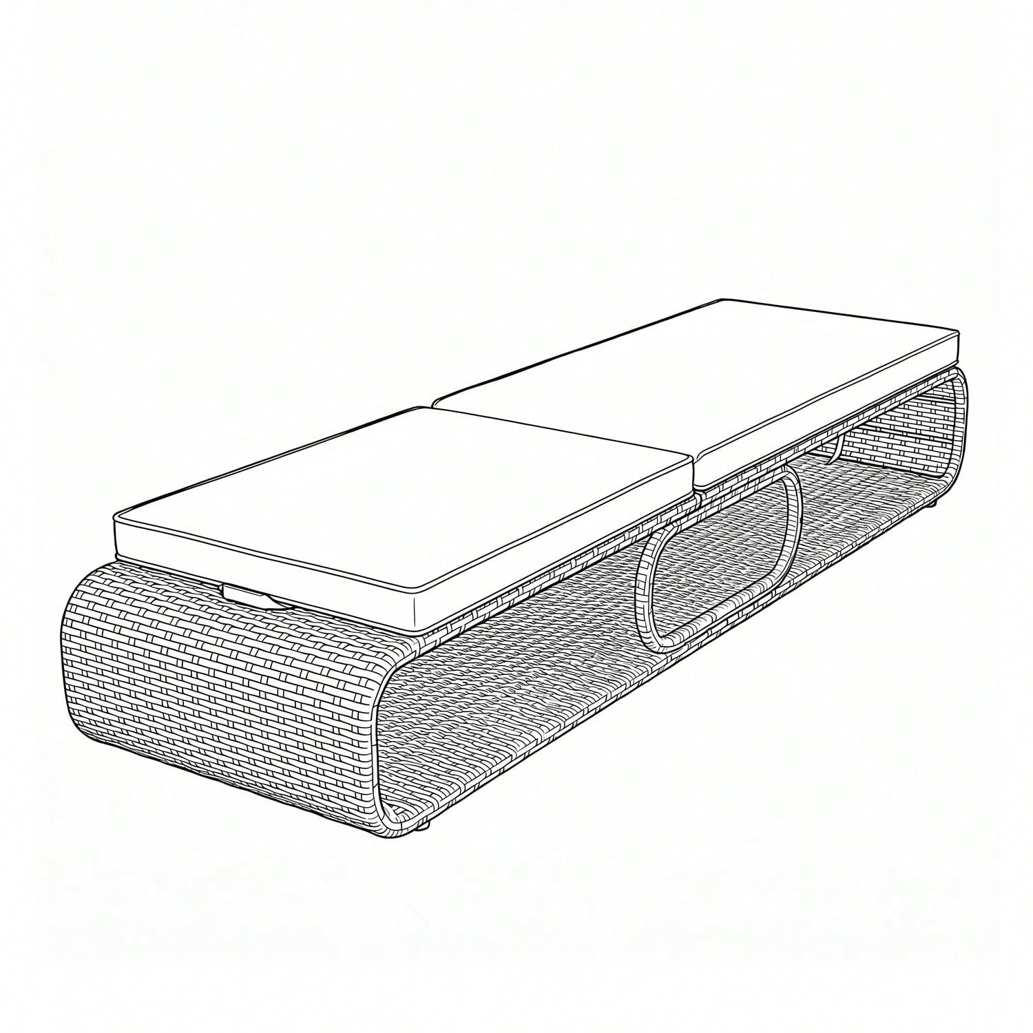 7-Level Adjustable PE Wicker P - Outdoor Furniture No Cushions reseña y precio