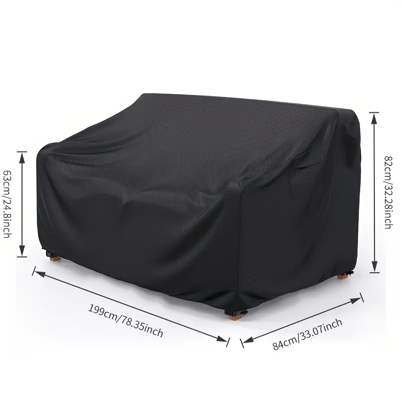 Heavy-Duty Patio Double Sofa C - Outdoor Furniture Heavy Duty reseña y precio