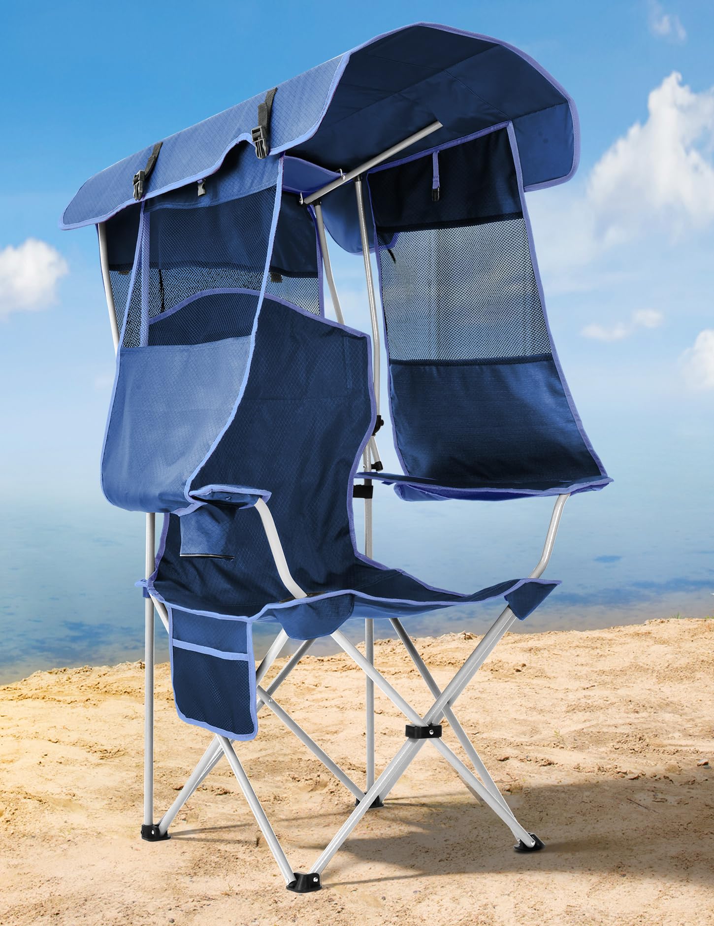 Folding Camping Chair with Sha - Outdoor Furniture Cheap reseña y precio
