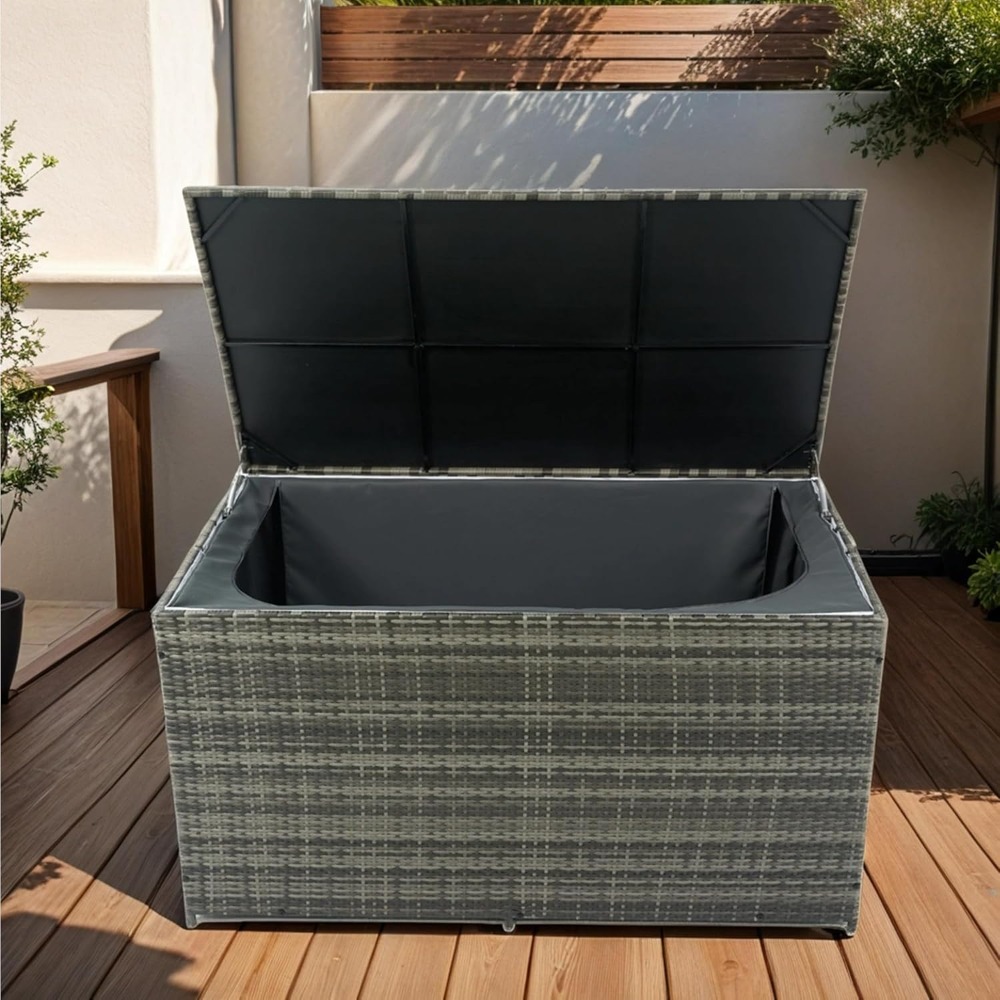 200 gallon deck boxes, outdoor - Outdoor Furniture Rattan reseña y precio