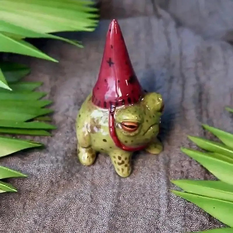 Witch Hat Little Frog Statue R - Outdoor Furniture Arhaus reseña y precio