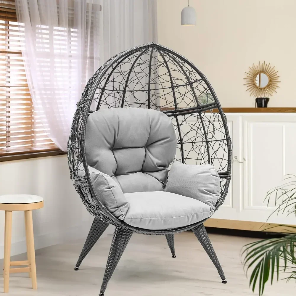 v Hanging Egg Chair, Hammock E - Outdoor Furniture No Cushions reseña y precio
