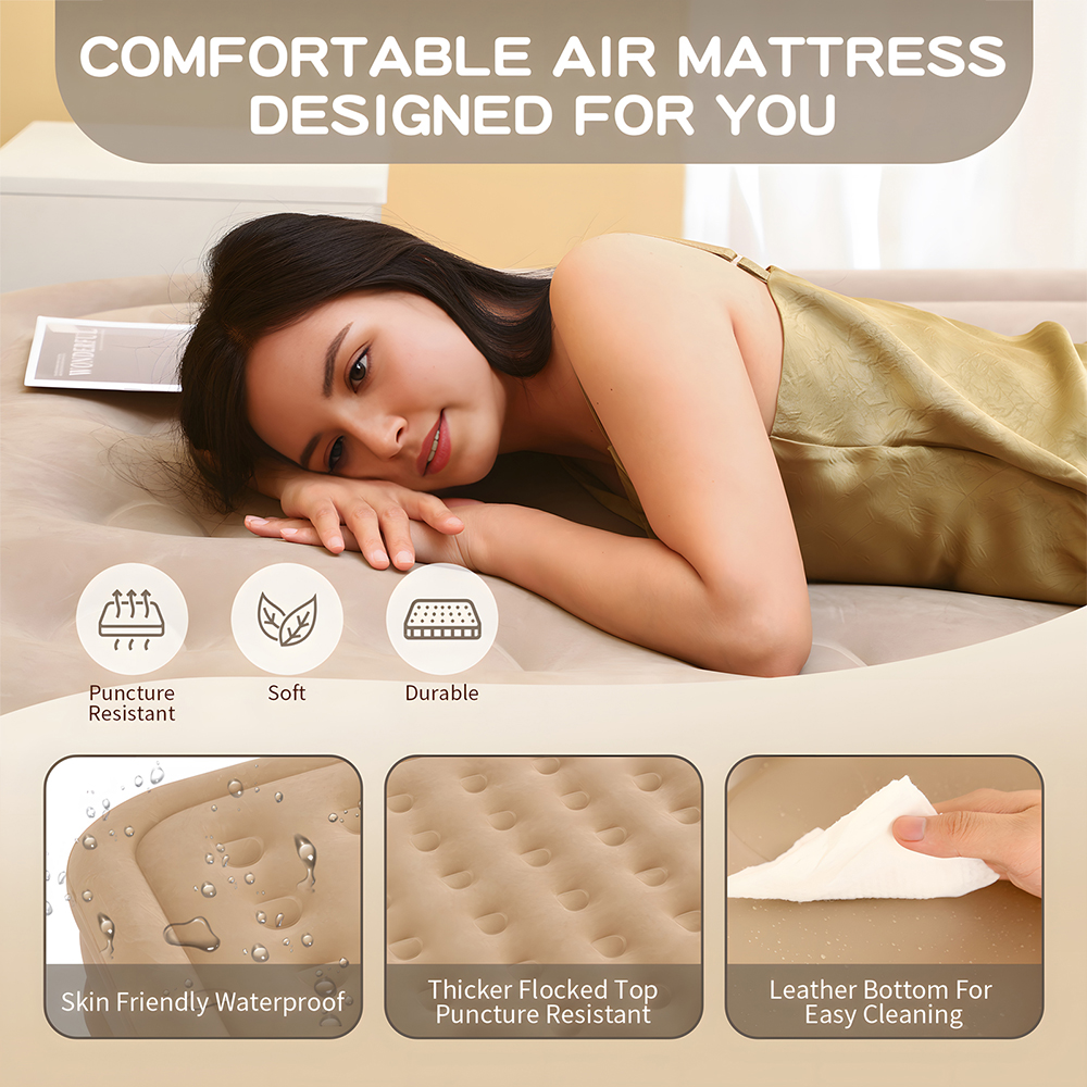Air Mattress Built-in Pump Sel - Outdoor Furniture No Cushions reseña y precio